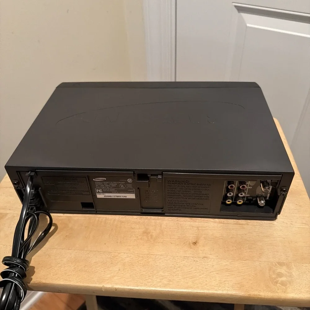 Samsung VR8060 VCR / VHS Player NO Remote Playback Tested 4 Head HiFi